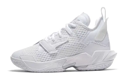 Jordan Why Not Zer0.4 Slip Resistant Cushioning Abrasion Resistant Mid top Basketball Shoes Unisex
