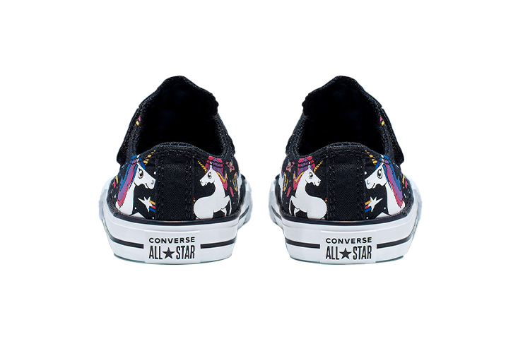 Кеды Converse Chuck Taylor All Star (черные) — 独角兽黑 — фото 4