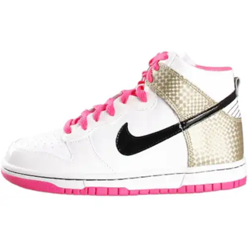 Nike Dunk High top Skateboard Shoes White Unisex