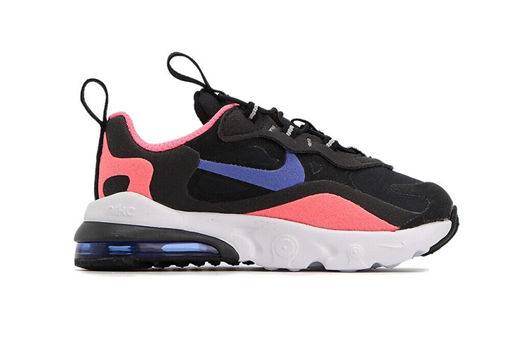Детские кроссовки Nike Air Max 270 (черно-розовые) — Чёрный / розовый — фото 3