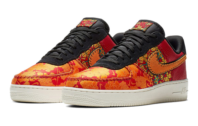 Кеды Nike Air Force 1 CNY 2019 GS (красные) — Красный — фото 5