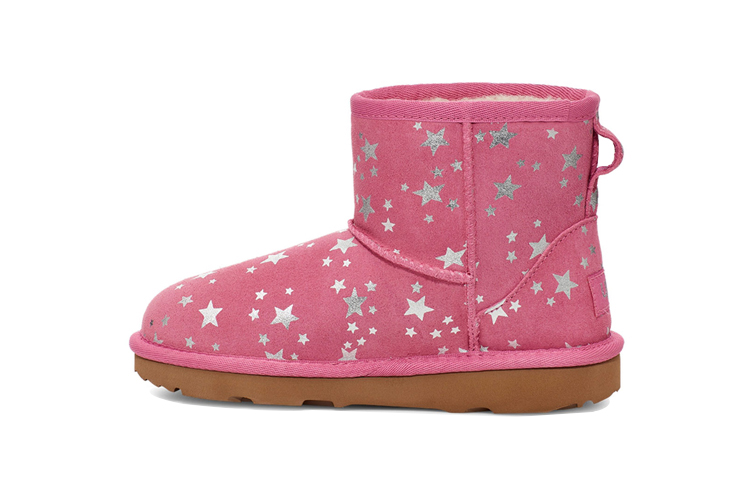 Детские сапоги UGG UGG CLASSIC MINI (ягодно-розовые)