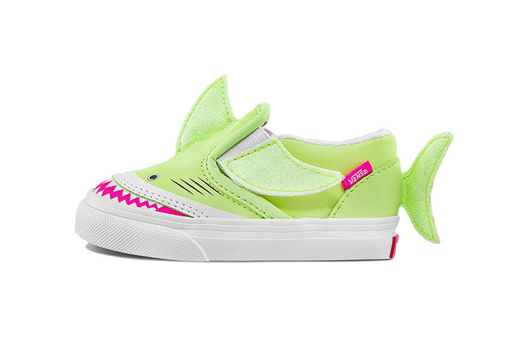 Детские кеды Vans V (зеленые)