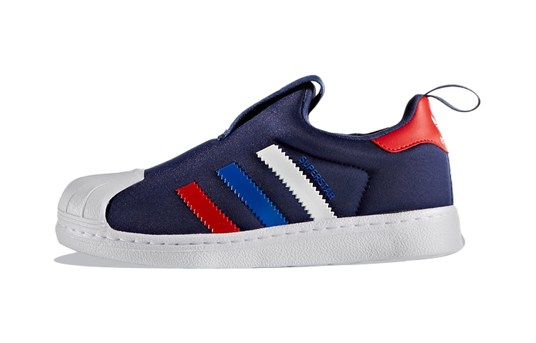 Детские кеды adidas originals Superstar 360 C (сине-красные)