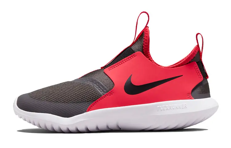 Nike Flex Runner 'Medium Ash Siren Red' GS