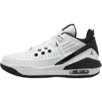 Jordan Max Aura 5 Low top Basketball Shoes White Black Unisex