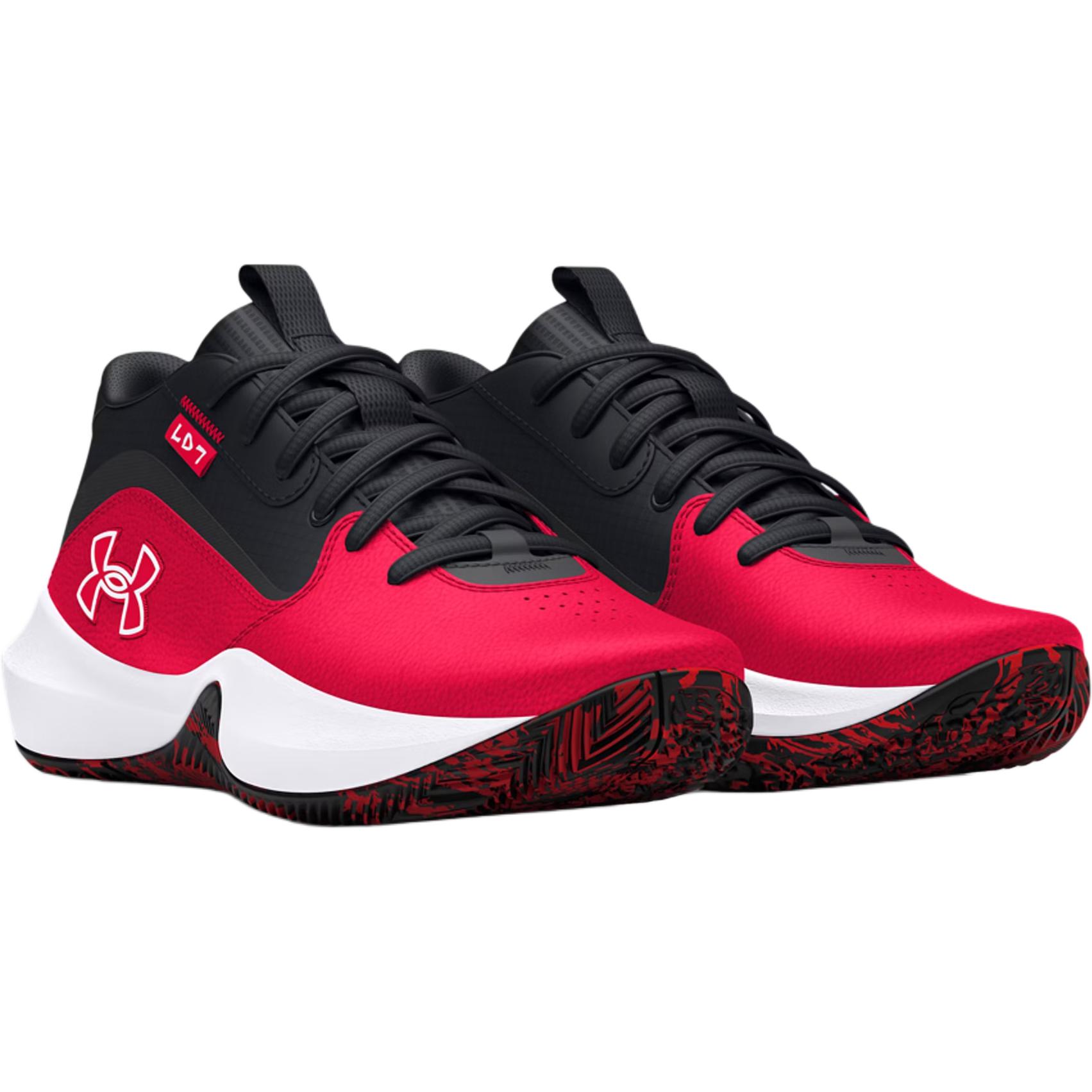 Детские кроссовки Under Armour Under Armour Lockdown 7 (красный) — фото 3