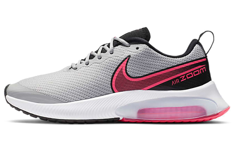 Nike Air Zoom Arcadia Synthetic Leather Low top Running Shoes Gray Pink Unisex