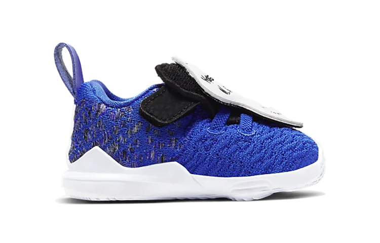 Кеды Nike Lebron 17 (синие) — Синийбелый — фото 3