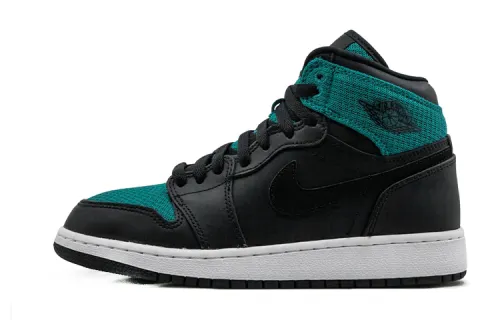Jordan Air Jordan 1 Retro High Rio Teal High top Basketball Shoes Black Green Unisex