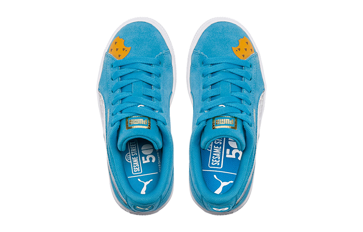 Кеды SESAME STREET/ x PUMA Suede Statement (синий) — фото 3