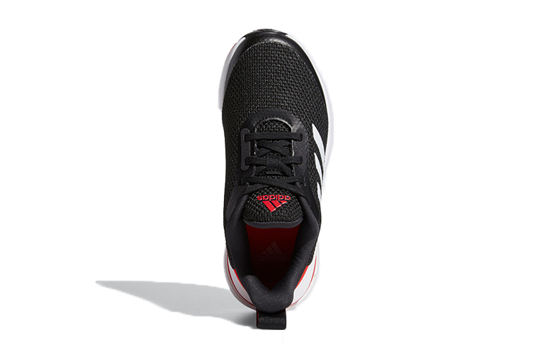 Детские кроссовки adidas Fortarun (черно-бело-красные) — фото 7