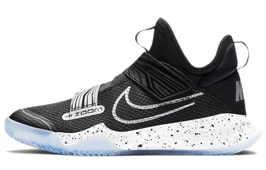 Nike GS Comfortable And Trendy Slip Resistant Cushioning Abrasion Resistant Low top Children's Basketball Shoes