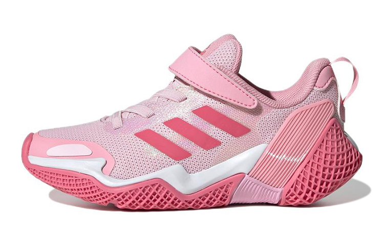 Детские кроссовки adidas 4Uture Rnr El K (розовые)