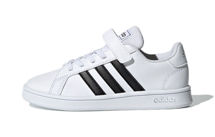 Кеды adidas Grand Court C (бело-черные)