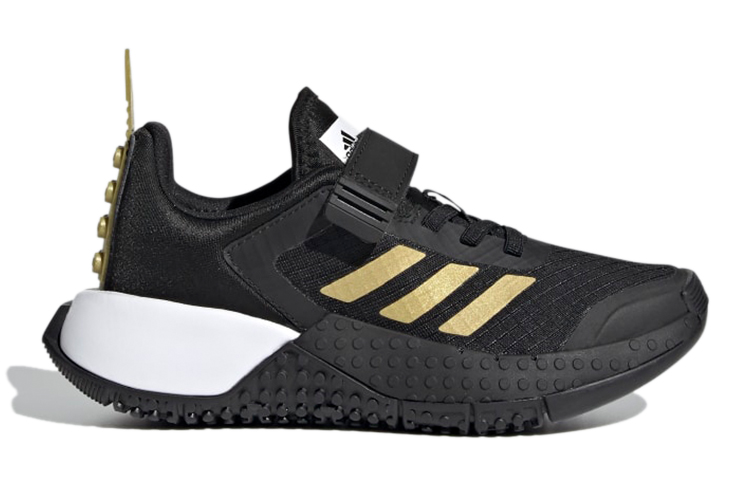 Детские кроссовки adidas x LEGO (черные) — фото 3