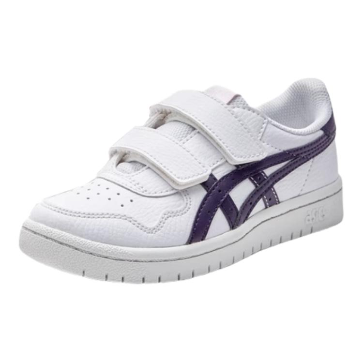 Детские кеды ASICS JAPAN S (бело-фиолетовые)