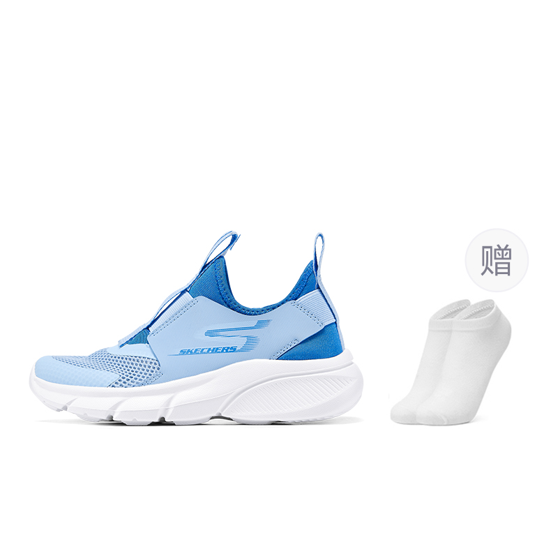 Детские кроссовки Skechers SPEED TRAINER (голубые)