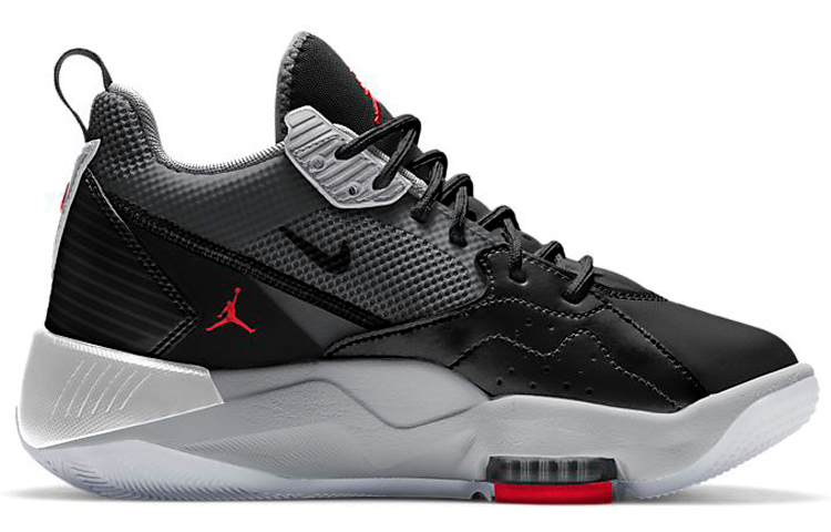 Кроссовки Jordan JordanZoom 92 GS (черно-серые) — Чёрный / серый — фото 4