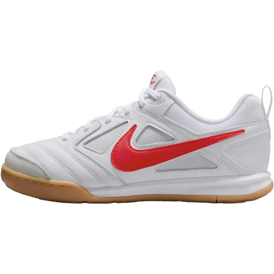 Nike Gato Low top Kids' Soccer Shoes White Red Kids'