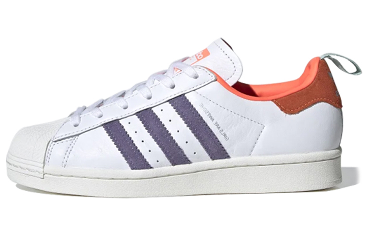 Кеды adidas originals 50 J (бело-пурпурно-розовые)
