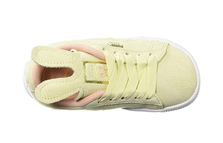 Детские кеды PUMA Suede Easter (желтые) — фото 3