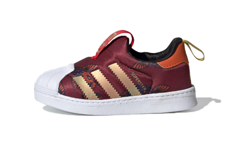 Кеды adidas originals (красно-золотые) — фото 1
