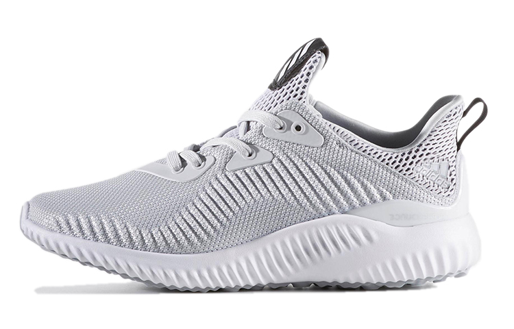 детские кроссовки adidas AlphaBounce (серо-белый)