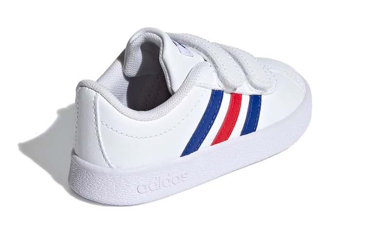 Кеды adidas neo VL Court 2.0 (бело-сине-красные) — фото 6