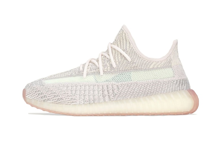 Детские кроссовки adidas originals Yeezy Boost 350 V2 (розово-желтые)
