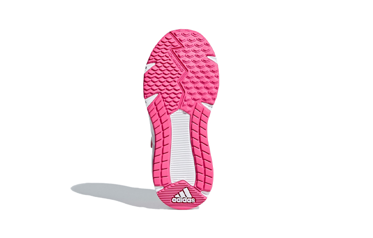 Детские кроссовки adidas Fortafaito El K (розово-белый) — фото 7