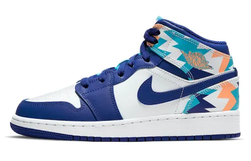 Jordan 1 Mid GS Geometric Pint