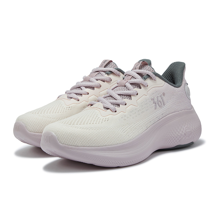 361° Slip Resistant Abrasion Resistant Low top Casual Running Shoes Women’s Pink Purple