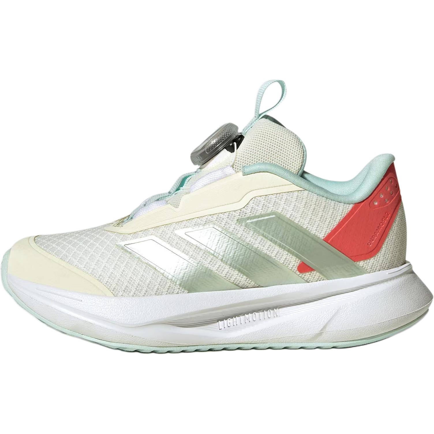 Кеды adidas DURAMO SL 2.0 BOA (бело-зеленые)