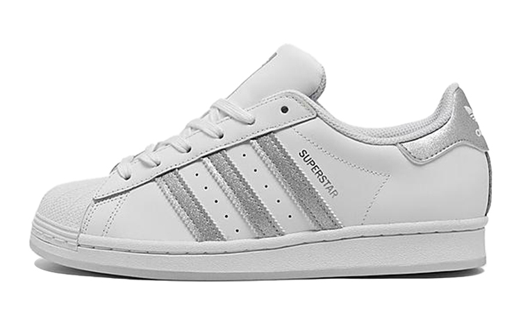 Детские кеды adidas originals Girls Are Awesome J (бело-серые)