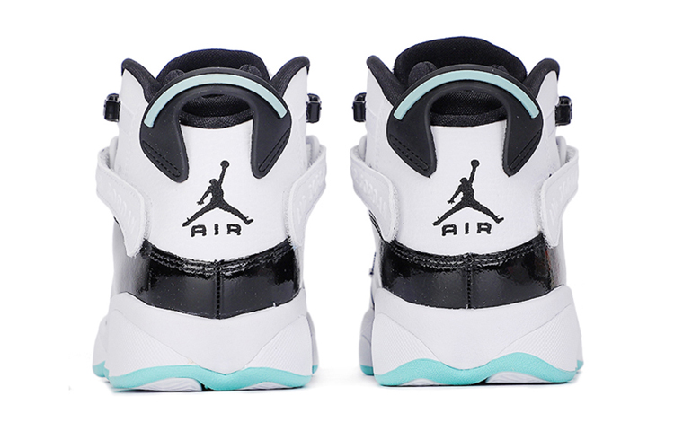 Кроссовки Jordan Air Jordan 6 (мятно-белые) — фото 6