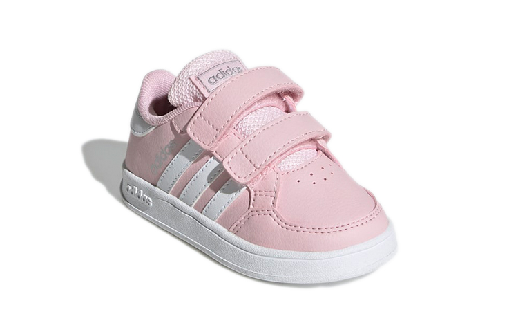 Детские кеды adidas Breaknet (розово-белые) — Розовый / белый — фото 5