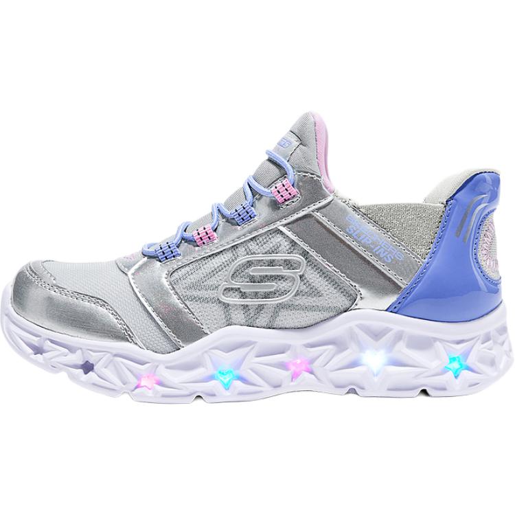 Кеды Skechers (серебристые)
