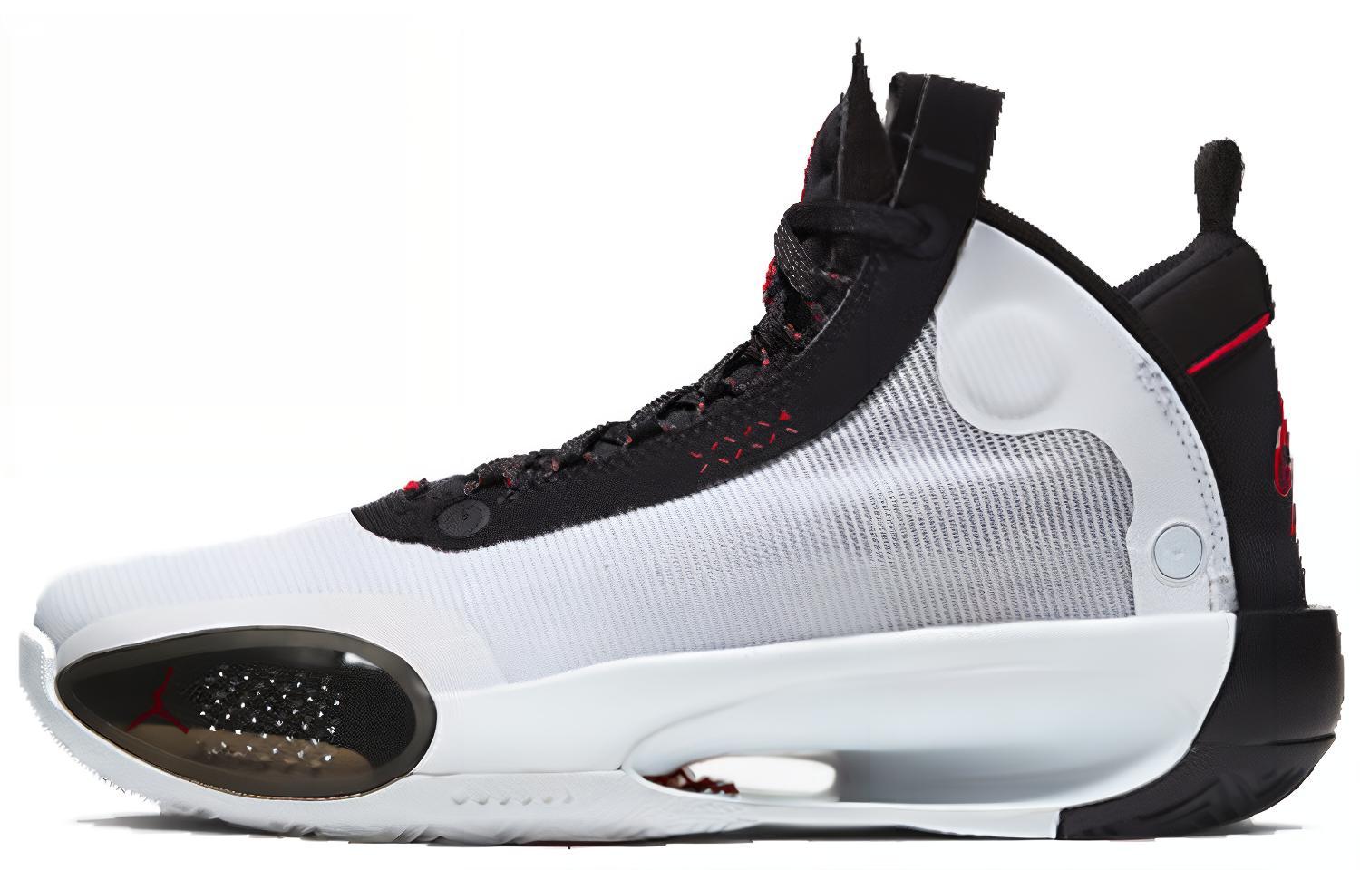 Кроссовки Jordan Jordan34 Bred (бело-черные)