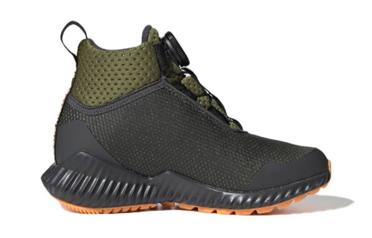 Детские кроссовки adidas Fortatrail (черно-зеленый) — фото 3