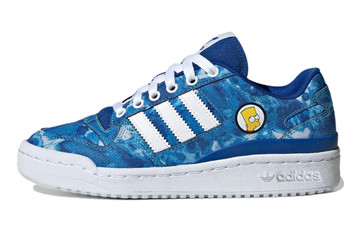 Кеды THE THE SIMPSONS × adidas originals FORUM (синие)