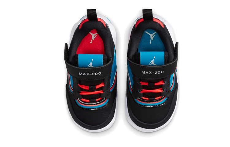 Детские кроссовки Jordan Maxin 200 Game Time (черно-синие) — фото 4