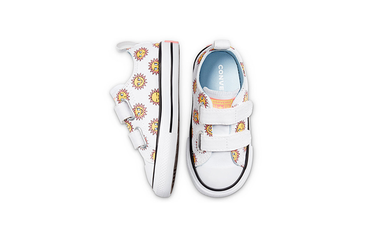 Кеды Converse Chuck Taylor All Star Low Top (бело-желтые) — Белый / жёлтый — фото 5