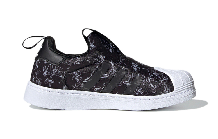 Кеды adidas originals SUPERSTAR 360 C (черно-белый) — фото 4