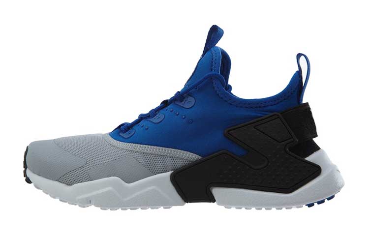 Nike Huarache Drift Cushioning Slip Resistant Abrasion Resistant Breathable Low top Running Shoes Blue Gray Unisex