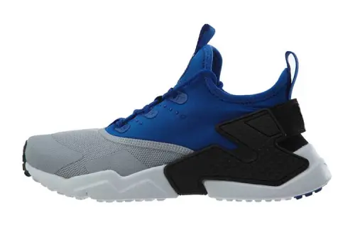 Nike Huarache Drift Cushioning Slip Resistant Abrasion Resistant Breathable Low top Running Shoes Blue Gray Unisex