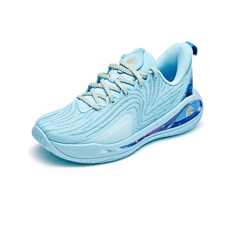 Детские кроссовки Under Armour Curry Flow 12 (синие) — фото 3