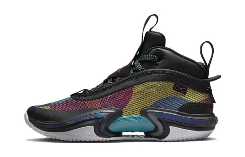 Jordan 36 Black Multi-Color GS
