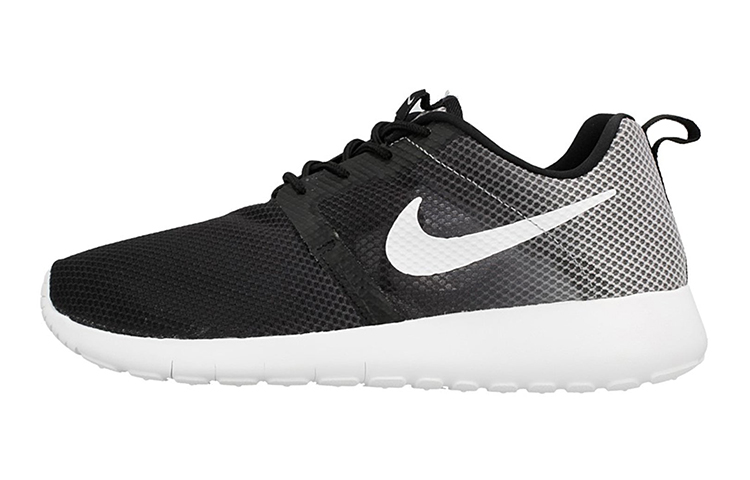 Кроссовки Nike Roshe One Flight (черно-серые)