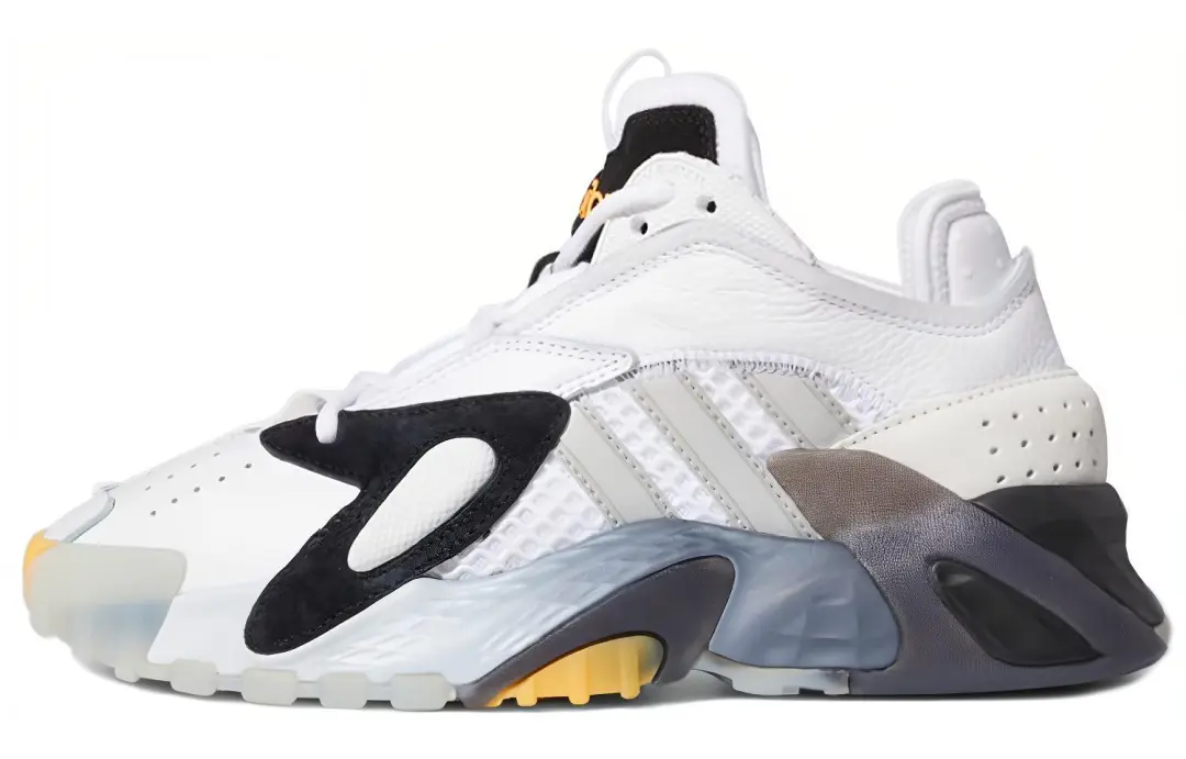 Adidas Originals Streetball J Comfortable Slip Resistant Abrasion Resistant Low top Children's Basketball Shoes